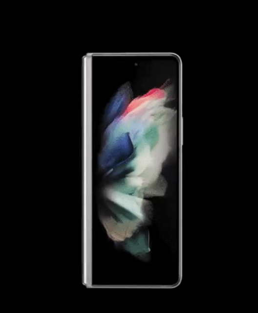 갤럭시Z폴드3 추정 기기 [출처=에반 블래스 트위터(@evleaks)]