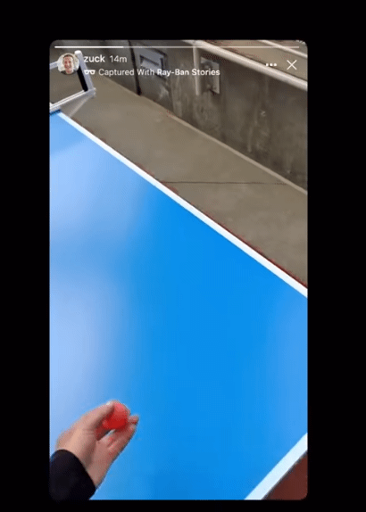 페이스북의 스마트 글래스 레이밴 스토리로 촬영한 영상. [출처=유튜브 채널 레이밴필름(Ray-Ban Films)]