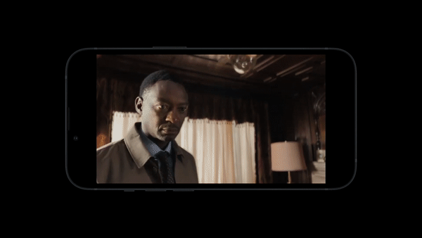 아이폰13 시네마틱 모드 시연. /사진=애플 유튜브