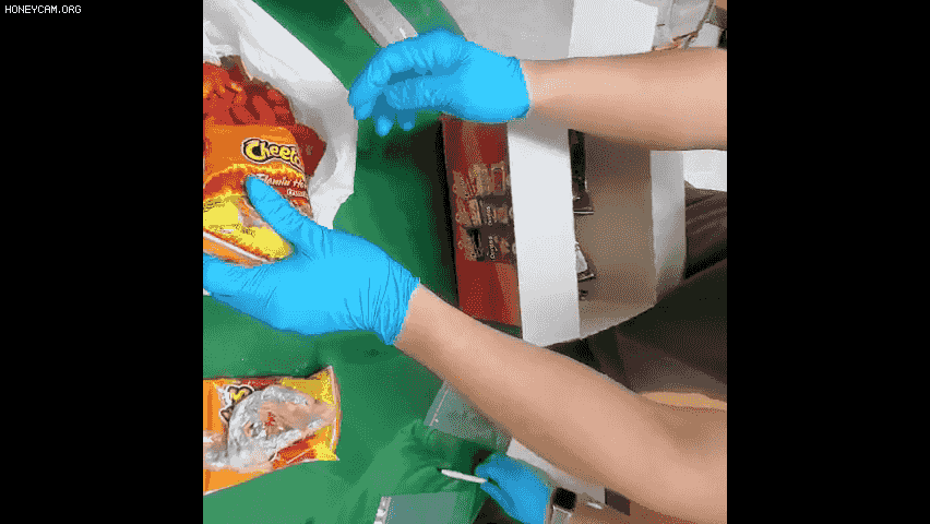 과자 봉지 속에 마약류를 밀반입한 사례./대구경찰청