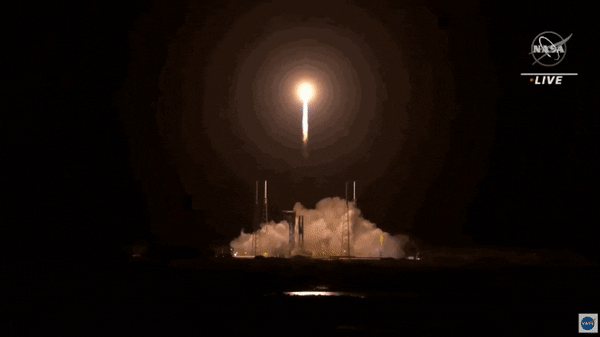 루시 탐사선이 16일 ULA 아틀라스V 401 로켓에 실려 성공적으로 발사됐다. (영상=NASA)