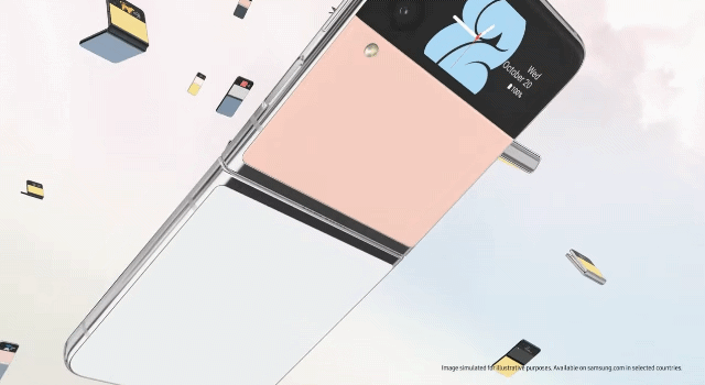 갤럭시Z플립3 비스포크 에디션 [삼성전자 제공]