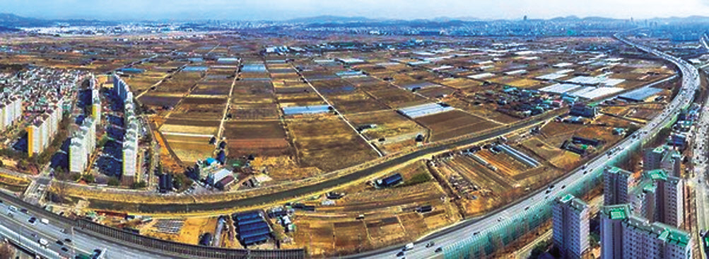 인천 계양신도시 예정 부지 전경. [헤럴드경제 DB]