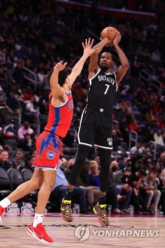 [Nba]'9경기 연속 20점+' 케빈 듀란트, 브루클린의 새로운 역사