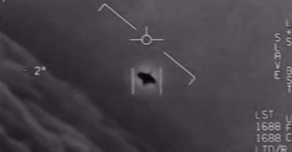 2015년 미 해군이 촬영한 UFO 영상. 공개된 영상 중 짐벌이라는 이름의 영상이다.