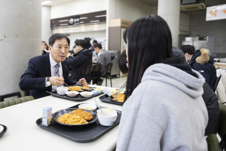 배재대학교 학생식당 이미지