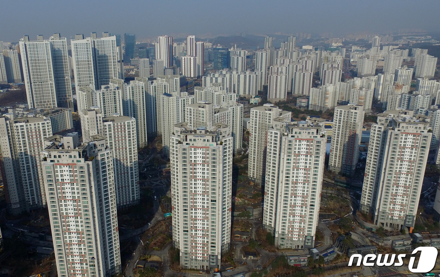 경기도 화성시 동탄신도시의 모습. 2021.12.20/뉴스1 © News1 김영운 기자