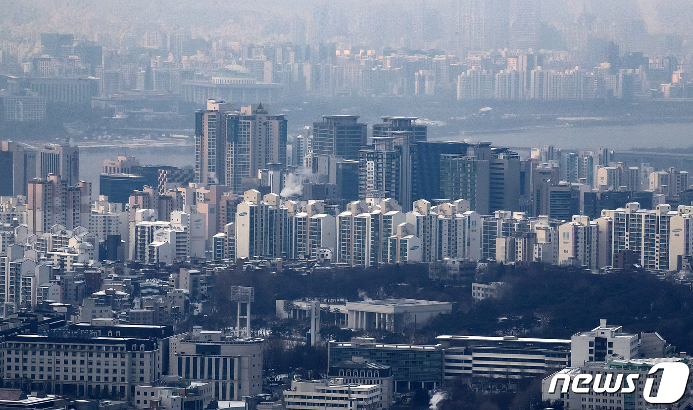 서울시내 아파트 자료사진. 2022.1.2/뉴스1 © News1 김진환 기자