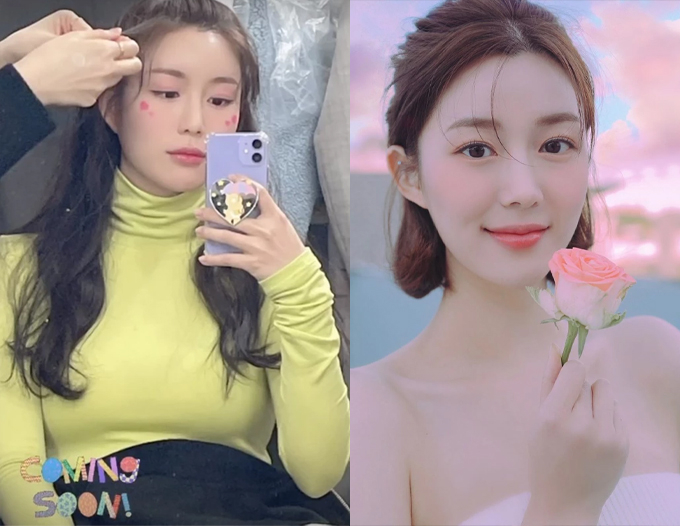 커밍 순 헤어 이미지