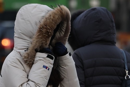 한파특보 이미지