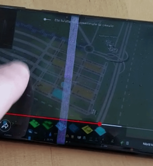 겔럭시S22 울트라로 영상을  볼 때 나타나는 '화면 깜빡임' 현상(IT 매체 '나인투맥' 갈무리)