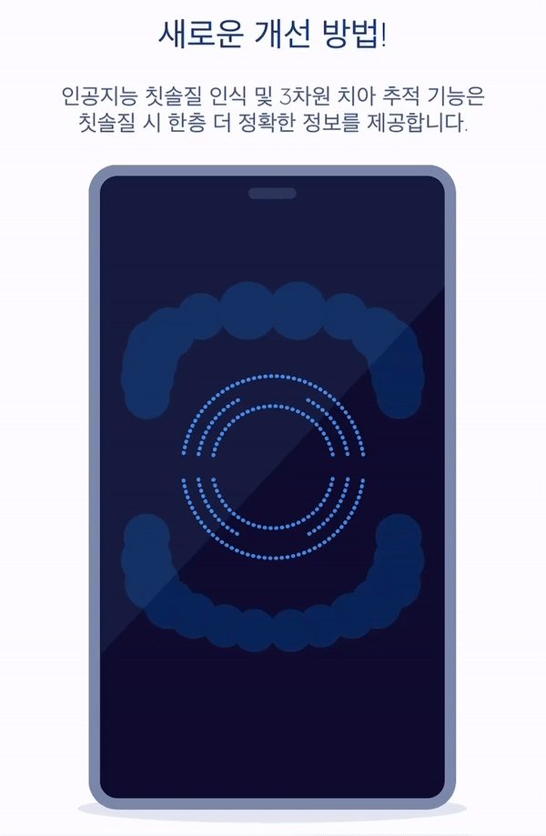 오랄비 앱(App)을 사용하면 치아를 16구역으로 나누어 세밀하게 관리할 수 있다. /사진=오랄비 앱