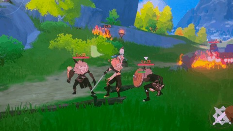 삼성전자 갤럭시탭S8 울트라에서 미호요 ‘원신’을 플레이하는 모습.ⓒ데일리안 최은수 기자