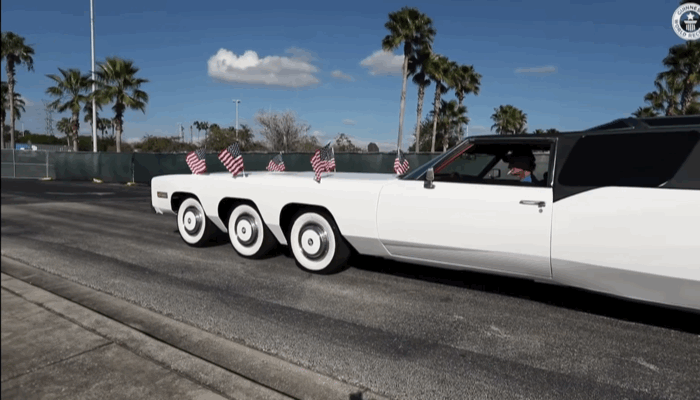 기네스북에 등재된 세계에서 가장 긴 자동차 [유튜브 캡처]