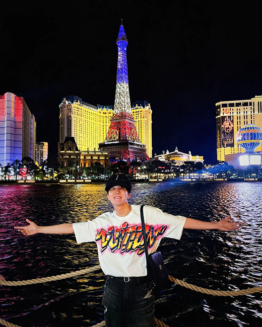 [BTS IN LAS VEGAS] '여기 그곳 아니야?' 방탄이 추천한 감성 스폿에서 분수쇼까지