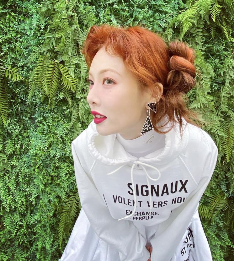 오렌지헤어 이미지