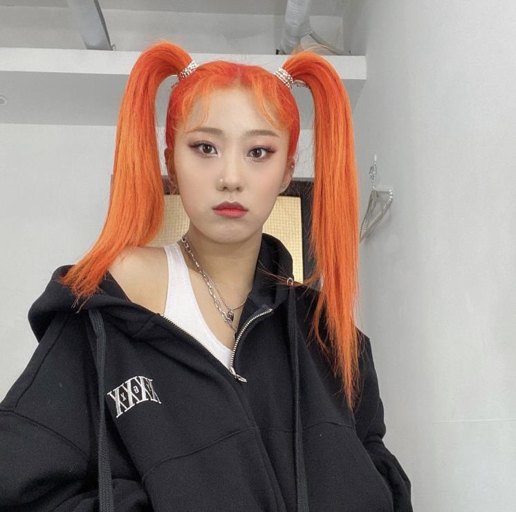 오렌지헤어 이미지