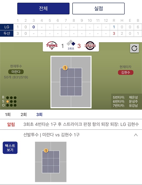 삼진스트라이크존 이미지
