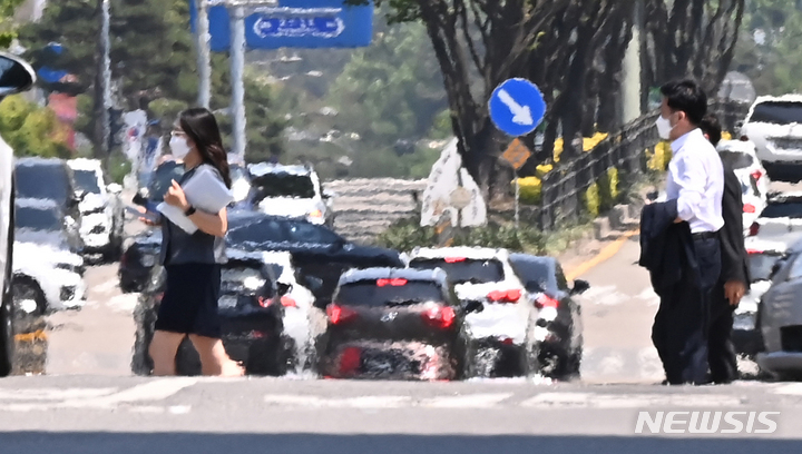 아지랑이 이미지