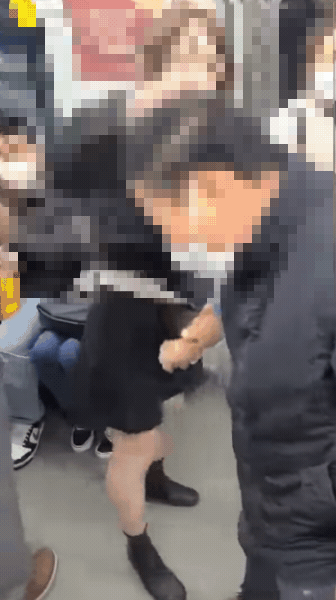 지난 16일 오후 9시46분쯤 20대 여성이 지하철 9호선에서 60대 남성을 폭행한 혐의로 재판에 넘겨졌다./사진=인터넷 커뮤니티