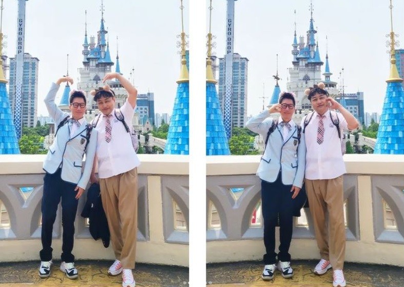 교복놀이 이미지