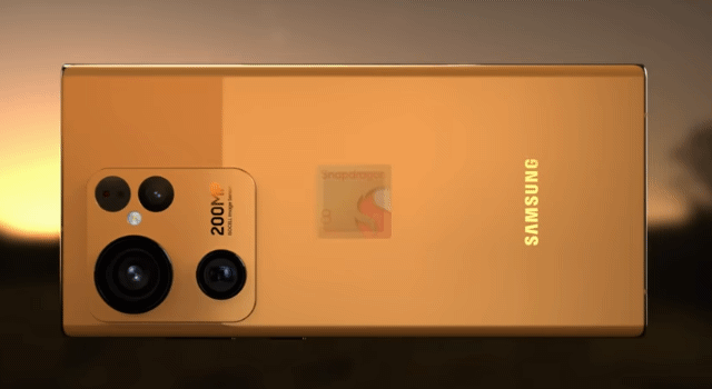 삼성전자 갤럭시S23 울트라 오렌지색상 예상 이미지 [테크니조 컨셉(Technizio Concept)]