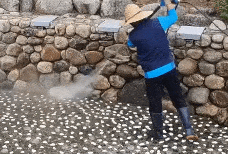 매주 시설의 물을 모두 비우고 청소가 이뤄집니다. 비운 물을 다시 채우는 데 하루가 걸린다고 합니다. / 사진=오세성 기자