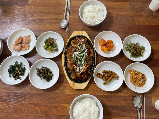 행운반찬 이미지