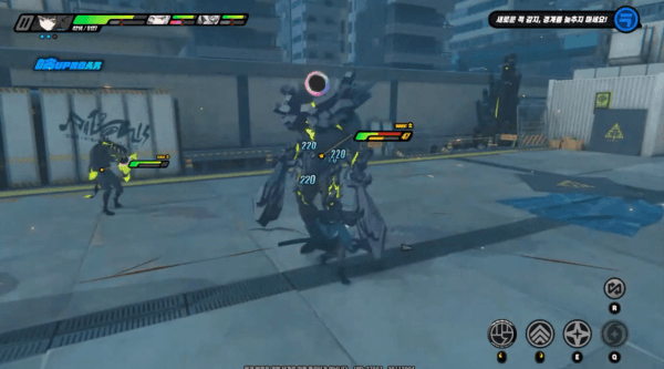 간단한 키세팅과 단순하고 직관적인 QTE 시스템이 돋보이는 액션 시스템