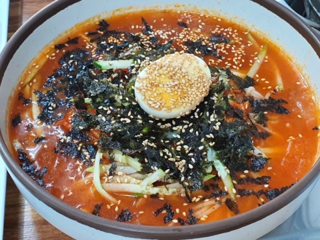 김치말이 냉면