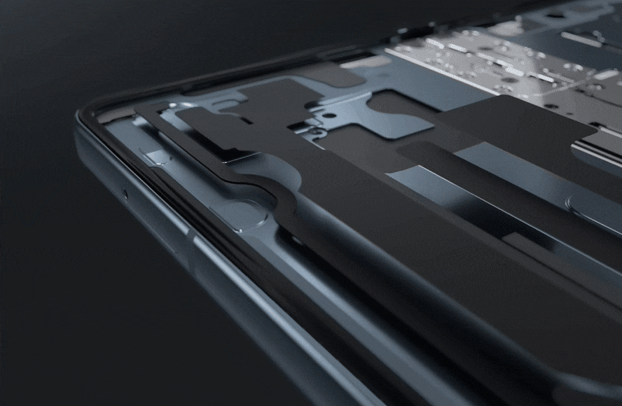 폴드4에 탑재된 댐핑형 스펀지 /삼성전자 유튜브 캡처