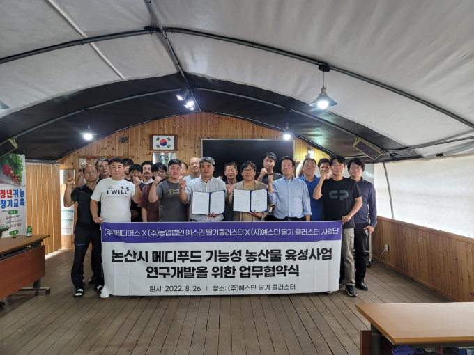 농업회사법인예스민딸기클러스터(주) 이미지