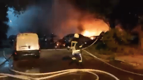 (우크라 현지 매체 플래시 트위터, 독자 제공)