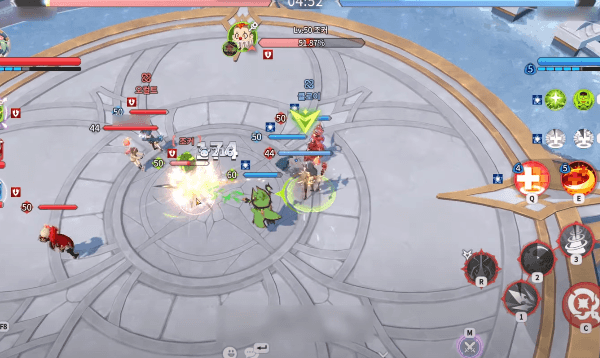 자동 전투 기반의 캐주얼 Pvp 콘텐츠 '도전의 아레나'