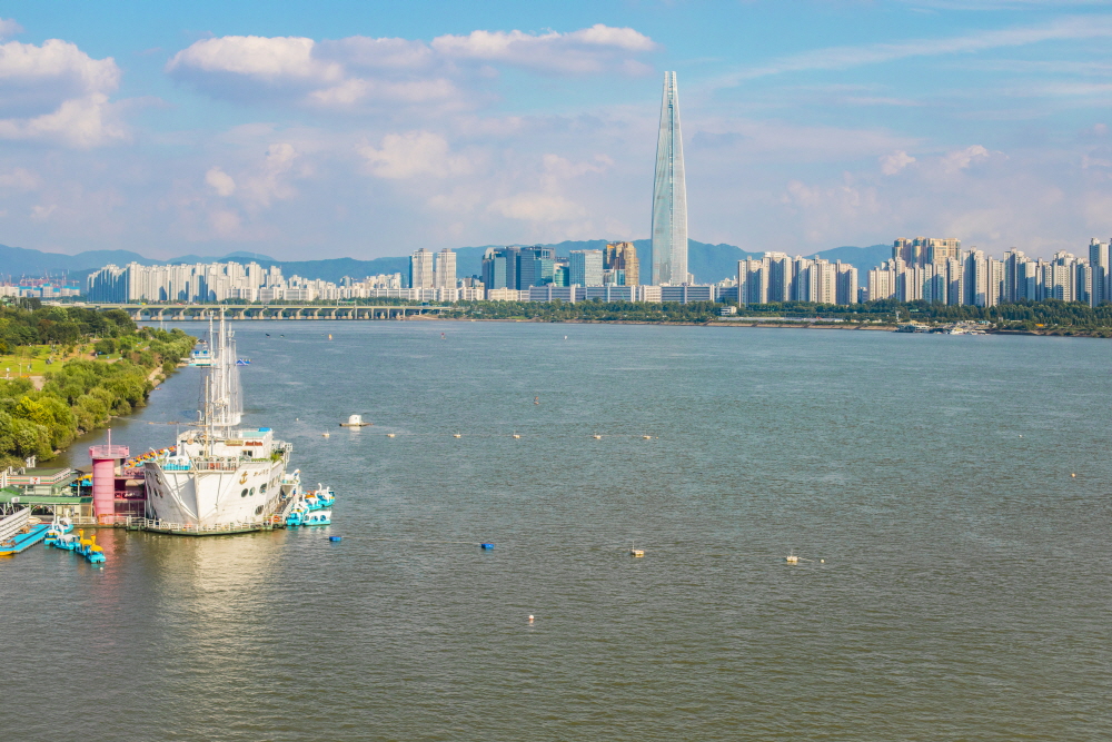 한강버스 하단 이미지