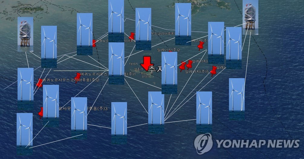 제주풍력발전회사 이미지