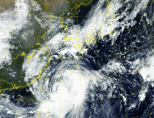 태풍 힌남노가 3일 오전 5시50분부터 9시20분까지 한반도를 향해 북상하고 있는 모습이 천리안위성 2A호에 포착됐다. 기상청