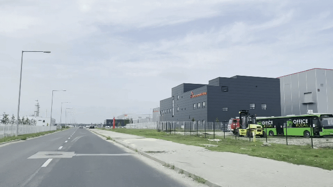 SK온 헝가리 코마롬 1·2공장 전경 /영상=백유진 기자