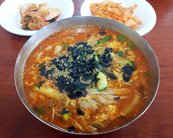 장칼국수 이미지