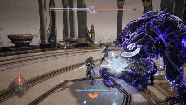 - 전투 구조는 기본적으로 히트&런이먀 타격감과 속도감은 쏠쏠한 재미를 제공한다