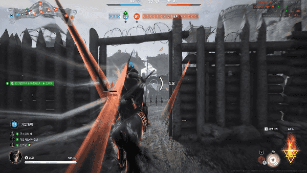 - 일자 지형에서 강력한 영웅이지만 조작 난도가 높은 '먹바람'