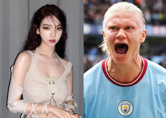 졸지에 홀란드와 커플이라며 엮여버린 여자 아이돌 | 야동말고 축동