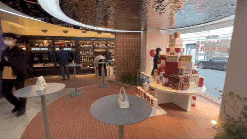 도어투성수 매장에서는 블랑제리뵈르 버터맥주 팝업 행사가 진행되고 있다. ⓒ 뉴스1 신민경 기자