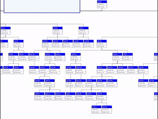 한 투자자를 중심으로 본 이 업체의 다단계 구조 모습. 독자 제공