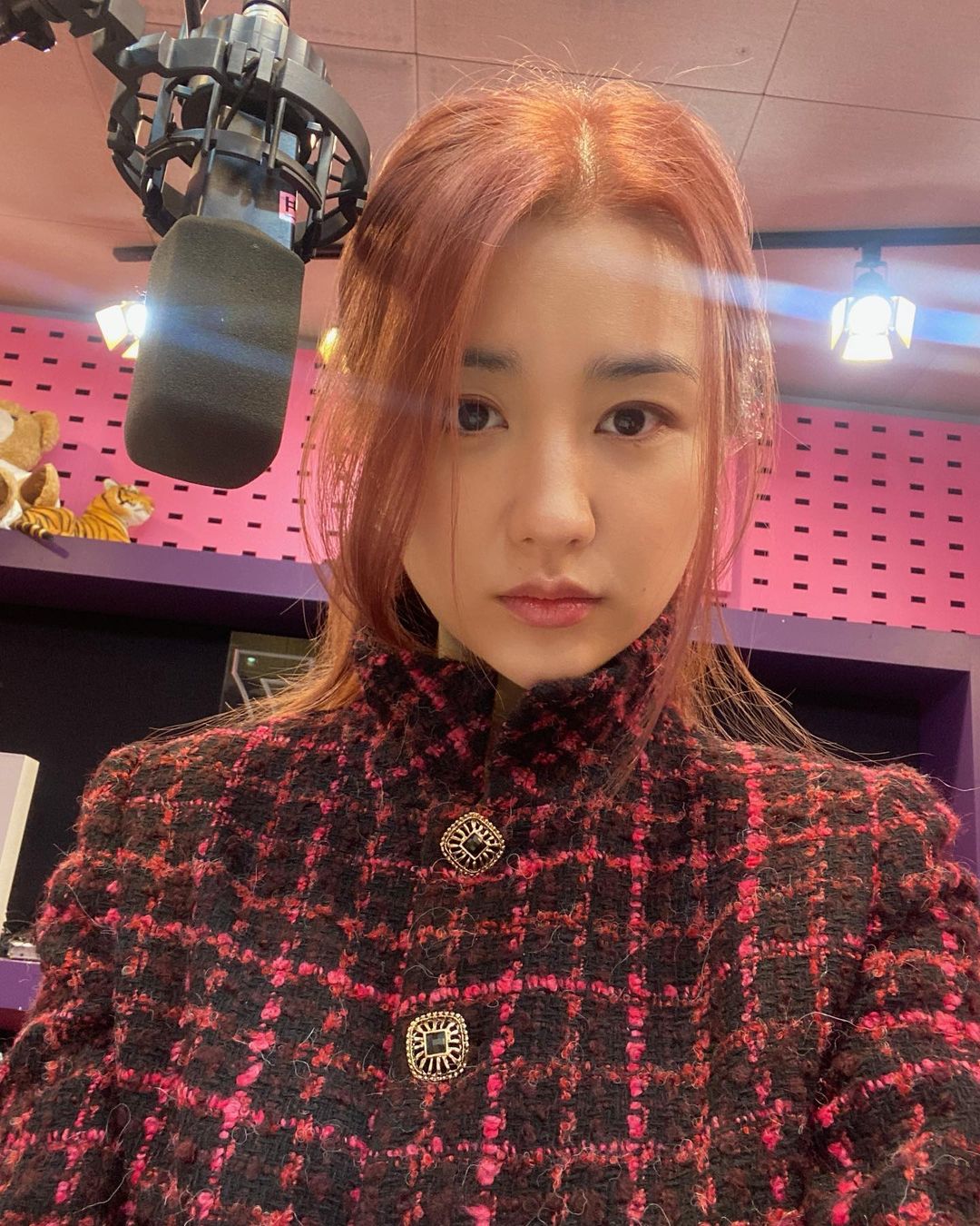 핑크헤어 이미지