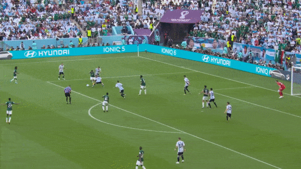 알 도사리의 득점. [영상=FIFA 플러스 유튜브]