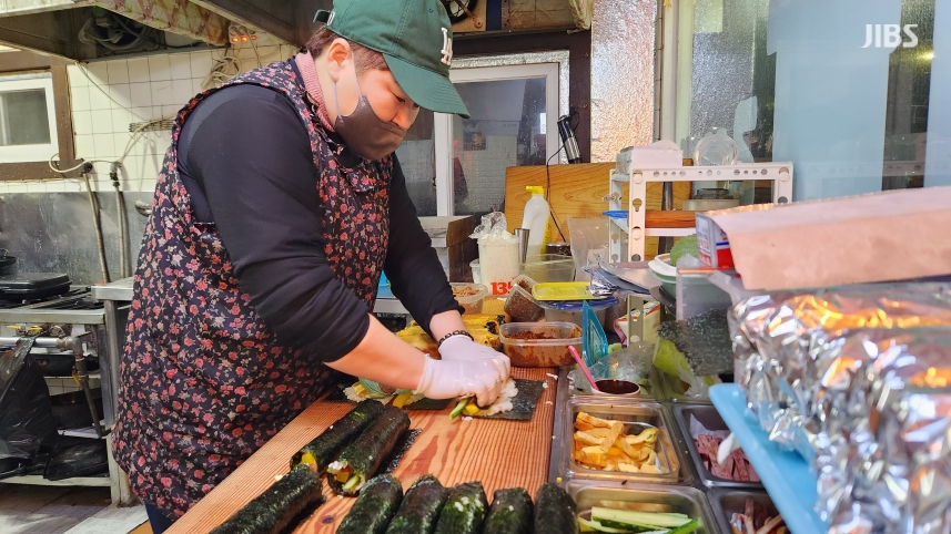 새벽을여는김밥 이미지