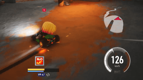 - 부스터를 사용할 때 계기판 진동이 보이시나요