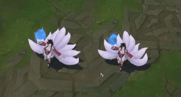 - 외형과 스킬 이펙트가 모두 상향됐다 [출처: LoL 유저 커뮤니티]