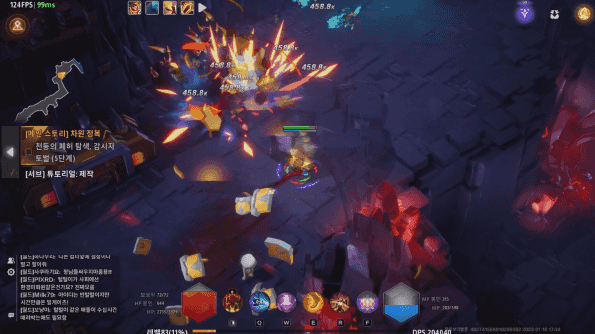 빌드가 적당히 준비만 되어도 원활한 콘텐츠 진행이 가능하다